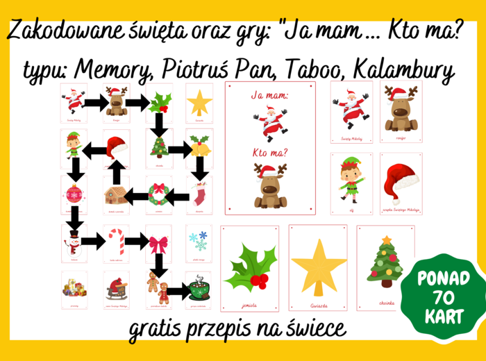 Świąteczny Zestaw Edukacyjny – Kodowanie, Gry i Zabawa! Grudzień Boże Narodzenie Mikołajki Mikołaj