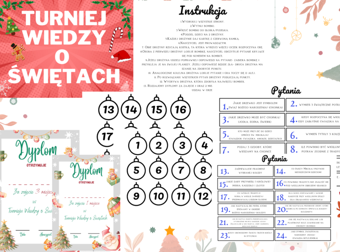 Turniej wiedzy o Świętach Bożego Narodzenia
