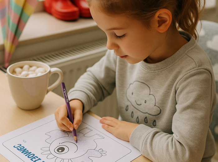 Karty pracy „Co robić w deszczowe dni?”