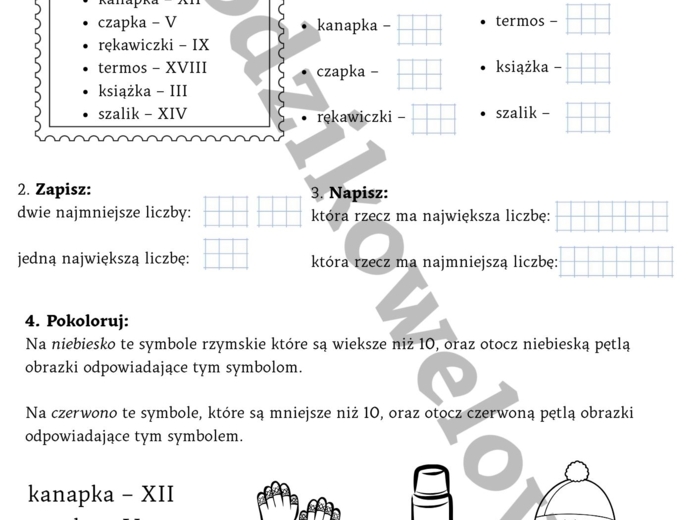 Symbole rzymskie-zadania kreatywne