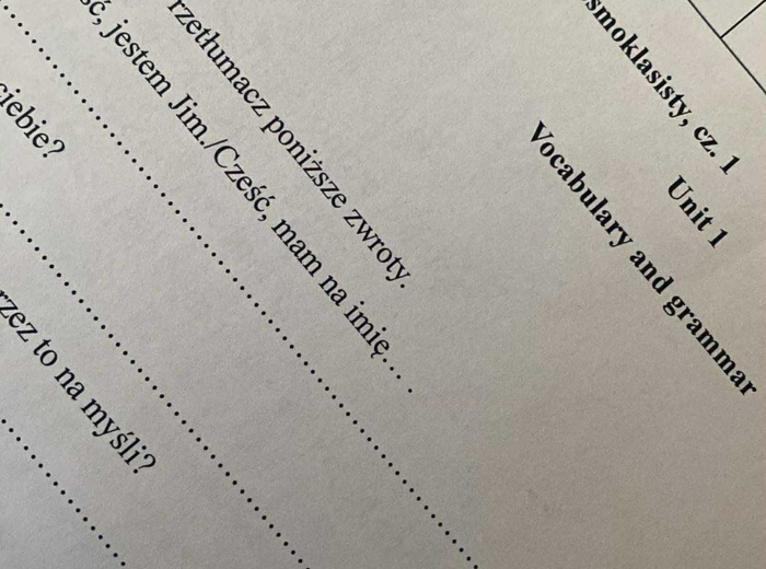 Unit 1 Mcmillan Repetytorium ósmoklasisty cz. 1