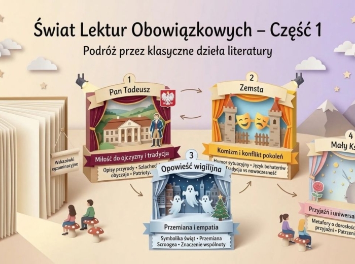 Egzamin Ósmoklasisty - przewodnik dla ucznia (gazetka/prezentacja)