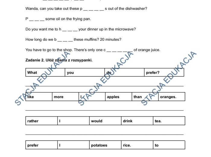 Super Powers 6 Unit 2 - powtórka do sprawdzianu