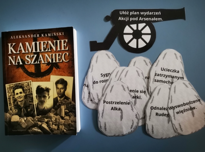 "Kamienie na szaniec" - Akcja pod Arsenałem - plan wydarzeń w formie graficznej