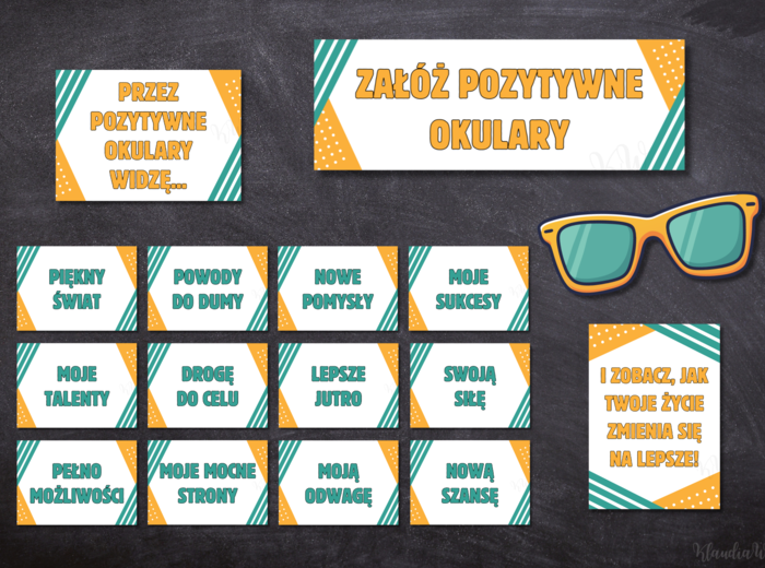 Dzień Pozytywnego Myślenia – gazetka szkolna „Pozytywne Okulary”