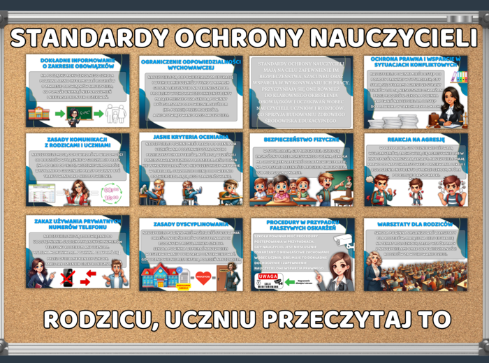 STANDARDY OCHRONY NAUCZYCIELI - Gazetka szkolna