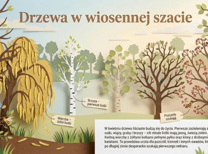 Kwiecień - gazetka/prezentacja/20 plansz