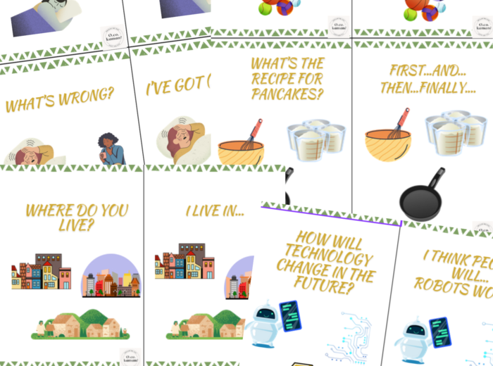 Speaking cards, klasa 6