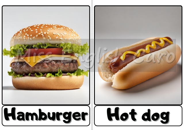 Flashcards - Food (megapaczka)