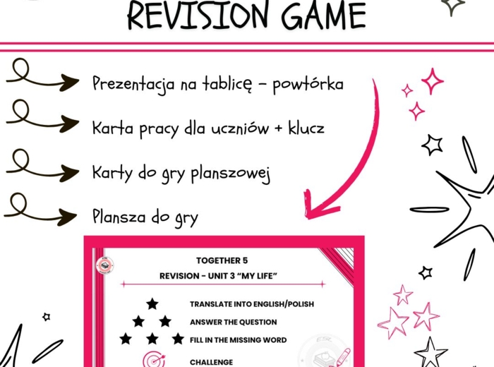 Together 5 Unit 3 Revision Game