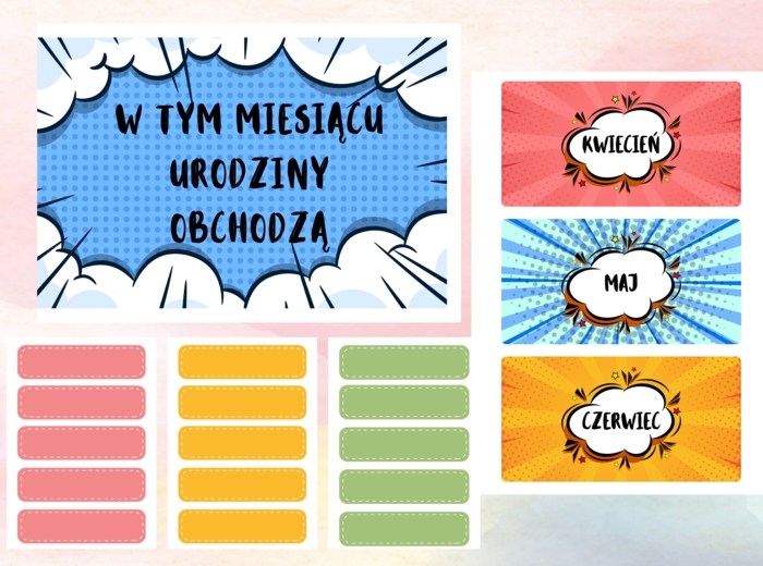 Kalendarz urodzinowy.