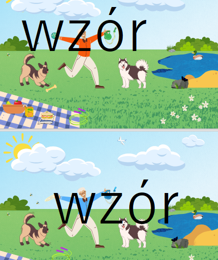 Znajdź różnice - głoska [s]