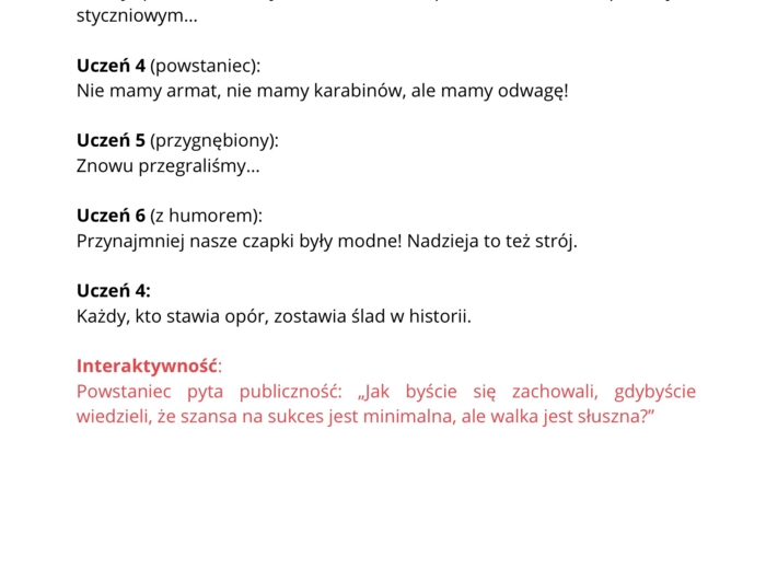 Pakiet scenariusz na 11 listopada - SUPER CENA