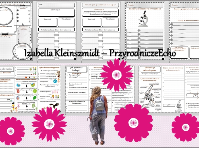 Zestaw kart pracy w pdf do całego działu „Biologia - nauka o życiu”. Biologia 5. Nowość 2024/2025.