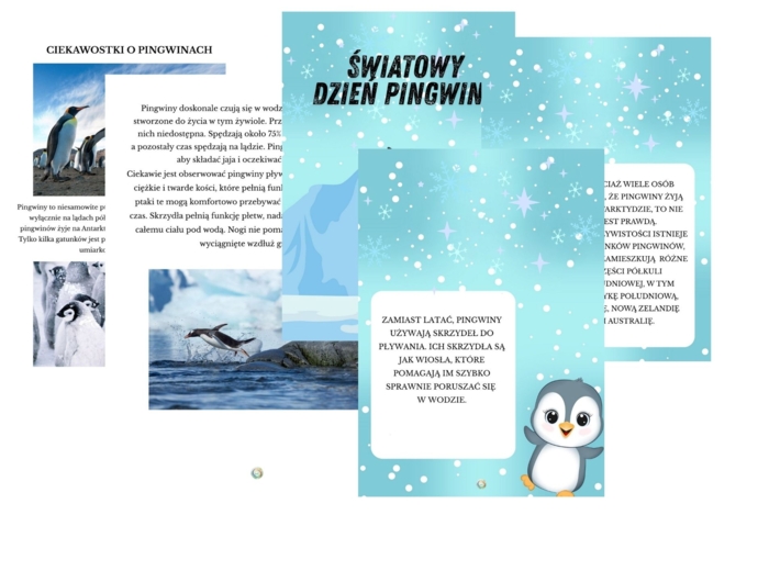 DZIEŃ WIEDZY O PINGWINACH