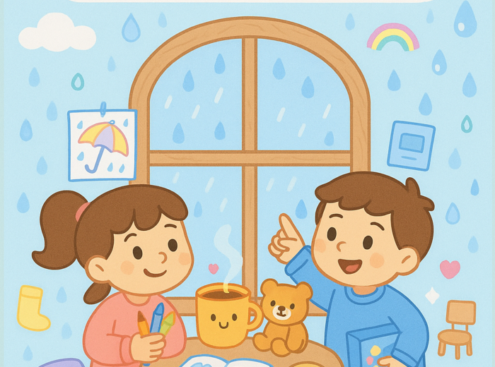 Deszczowa pogoda – co robić w domu?