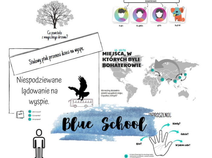 Magiczne drzewo. Olbrzym - karta pracy