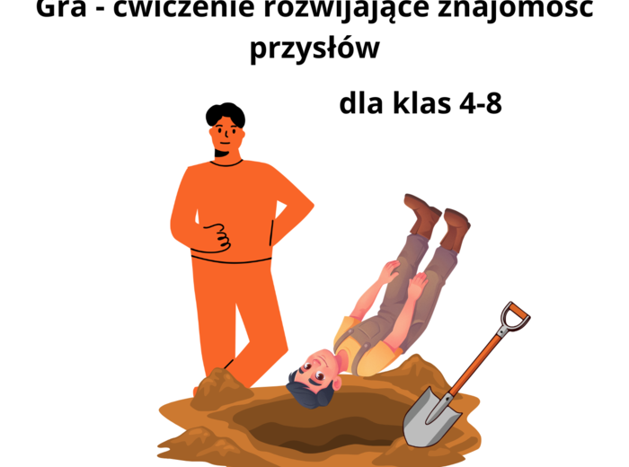 Tropiciele przysłów - gra dydaktyczna dla klas 4-8