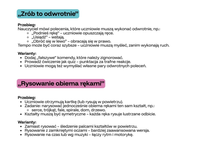 „Zanim zaczniemy… Rozgrzewka dla mózgu” (ebook dla dzieci w wieku +8 lat)