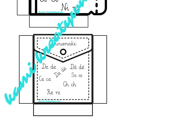 Lapbook - alfabet, głoski, sylaby