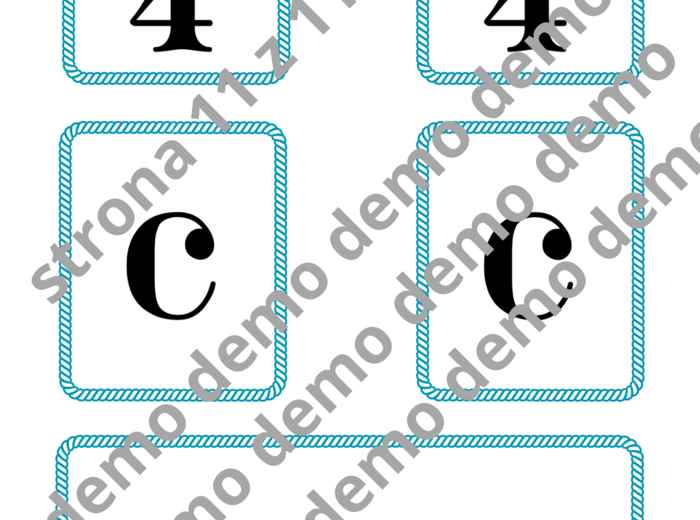 Muzyka. Karty do nauki wartości rytmicznych i ćwiczeń praktycznych. Metrum 4/4.