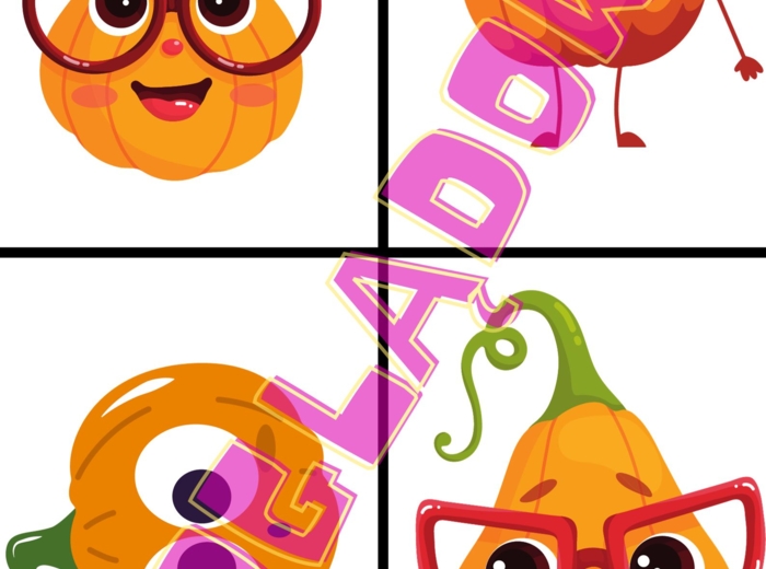 DZIEŃ DYNI - KOLOROWANKA XXL kolorowe dynie