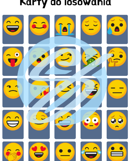 Bingo - Emotki: Zabawa, Która Uczy Rozumienia Emocji!