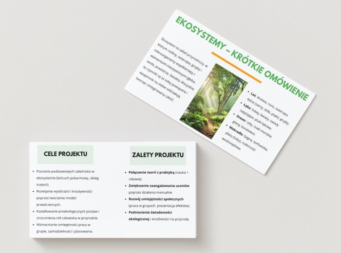 Makiety ekosystemów