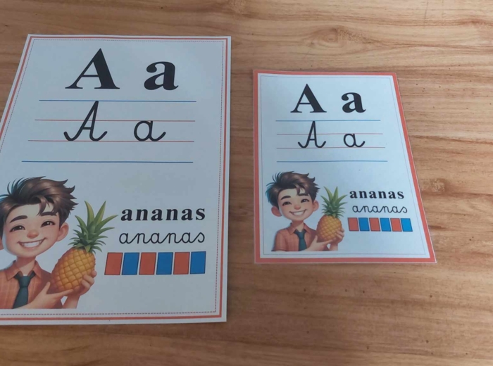 Monografia liter kl. 1/ Plansze demonstracyjne (dwa rozmiary) - pdf