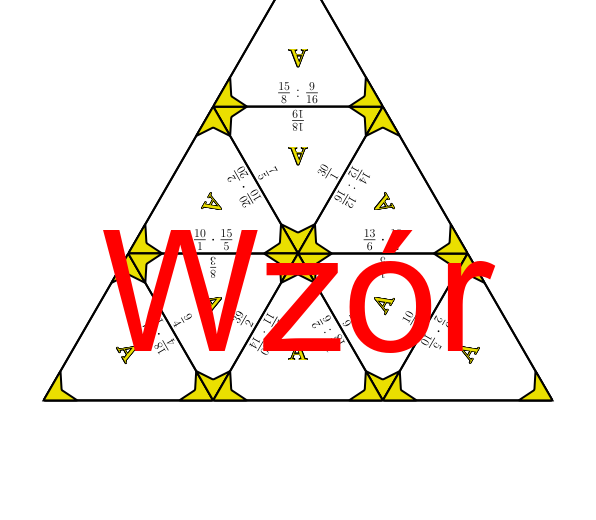 Trimino - Mnożenie i dzielenie ułamków | matematyka