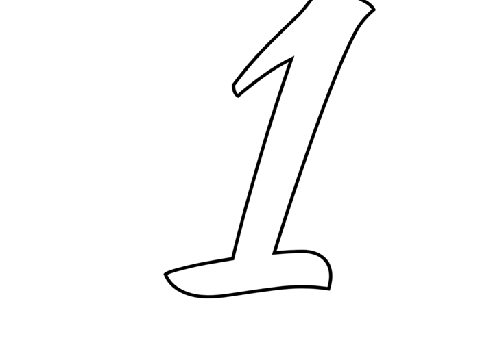 Szablon liter – kaushan – małe