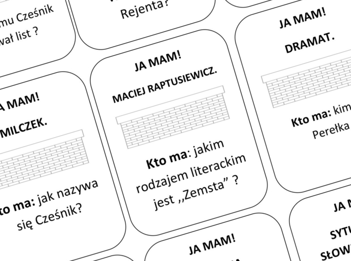 Kto ma...Ja mam ZEMSTA - Aleksander Fredro