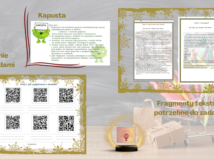 Stacje zadaniowe- "Akademia Pana Kleksa"