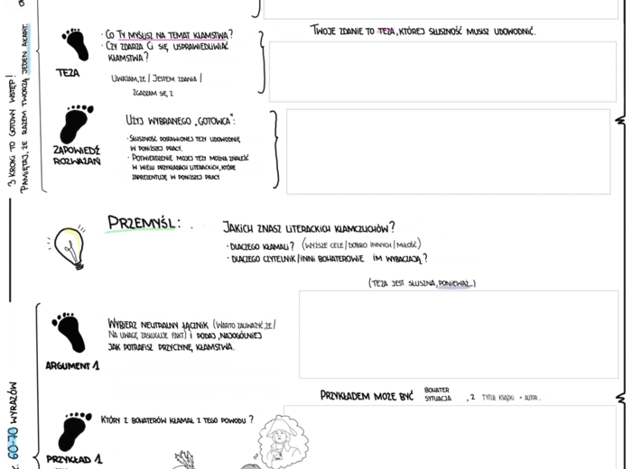 Rozprawka krok po kroku - "Czy kłamstwo można wybaczyć"