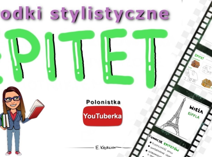 Środki stylistyczne: epitet - film youtube