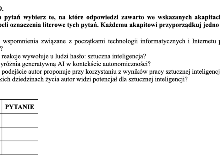 E8 - czytanie tekstu popularnonaukowego/publicystycznego