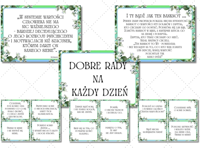 POCZUCIE WŁASNEJ WARTOŚCI