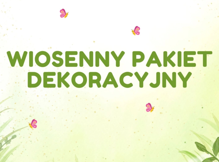Wiosna w Klasie – Wielki Zestaw Dekoracyjny i Girlanda (32 strony)