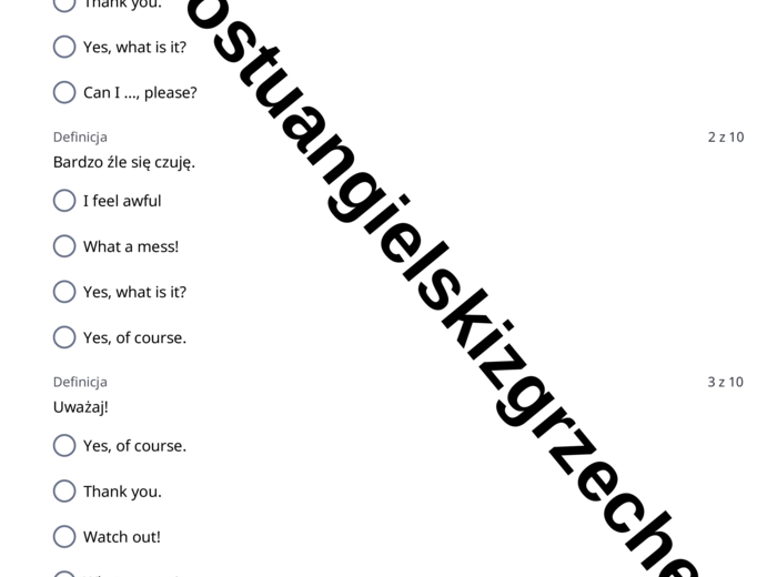 Brainy 4 – Unit 5 – testy