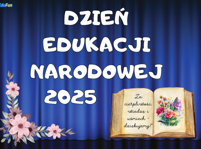 Dzień Edukacji Narodowej - gazetka - duży format