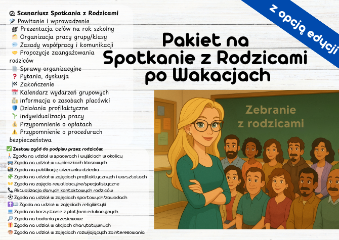 Zebranie z rodzicami Spotkanie z rodzicami +zgody