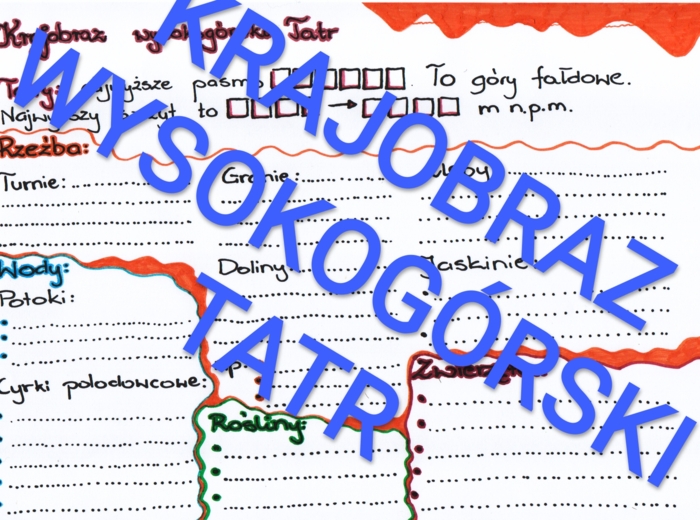 Krajobraz wysokogórski Tatr