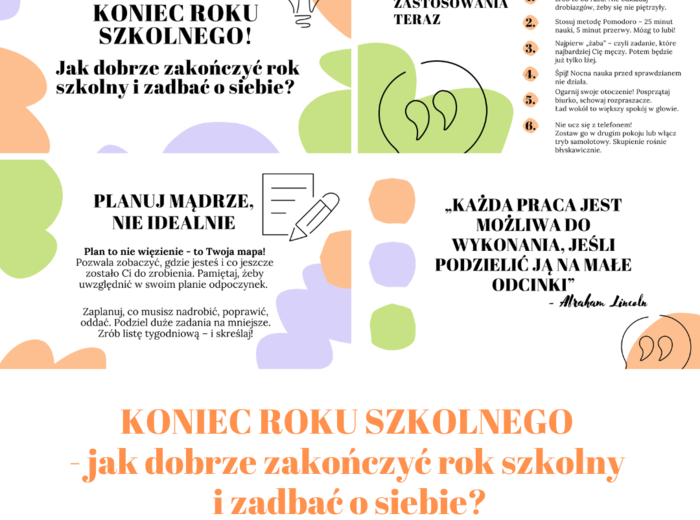 Koniec Roku Szkolnego - gazetka szkolna + scenariusz