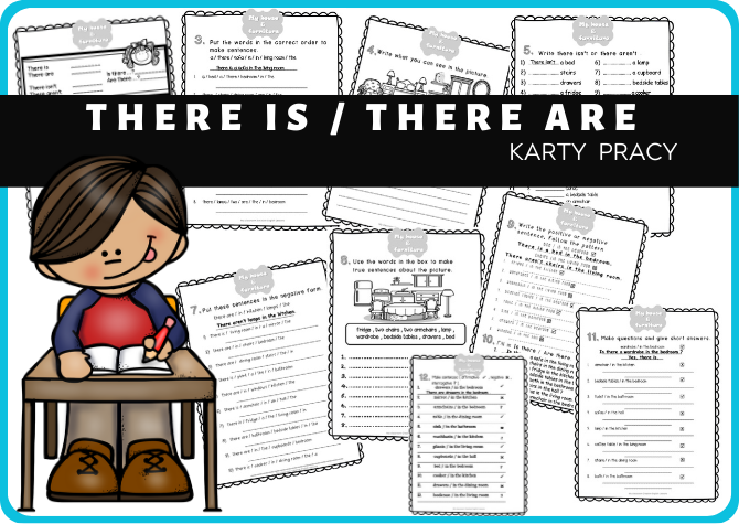THERE IS / THERE ARE - KARTY PRACY