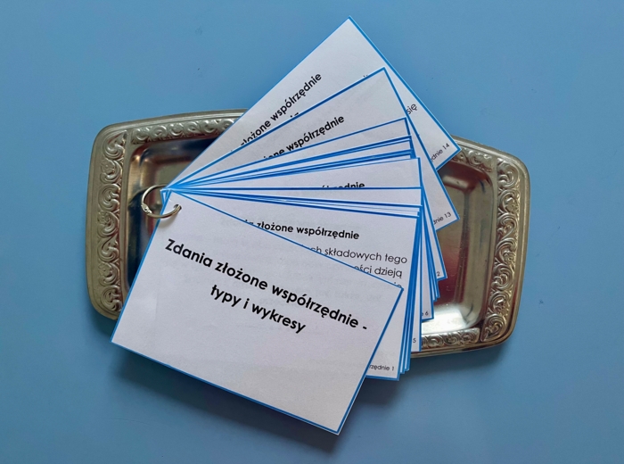 Zdania złożone współrzędnie - typy i wykresy - teoria