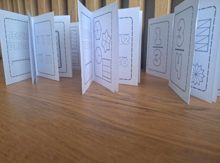 Książeczka ułamkowa PAKIET (7 części) - ułamki zwykłe klasa 4, 5