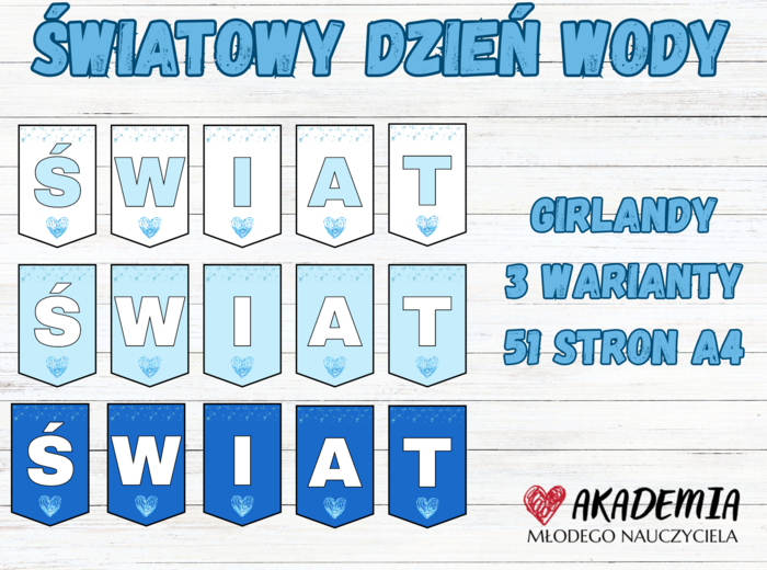 GIRLANDA DZIEŃ WODY