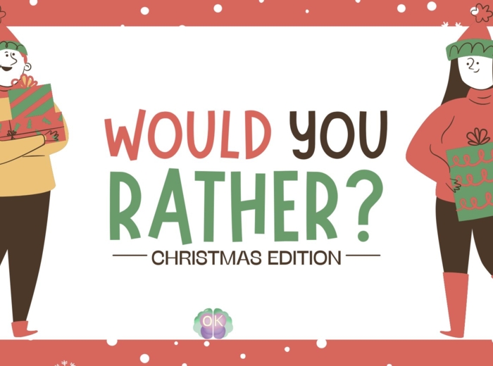 🎄 Would You Rather – Christmas Edition,gra językowa, Would You Rather, święta, Christmas, A1, A2, B1, B2, dyskusja po angielsku, zabawa w klasie, komunikacja w języku angielskim, argumentowanie, kreatywne myślenie, language game, Would You Rather, Christ