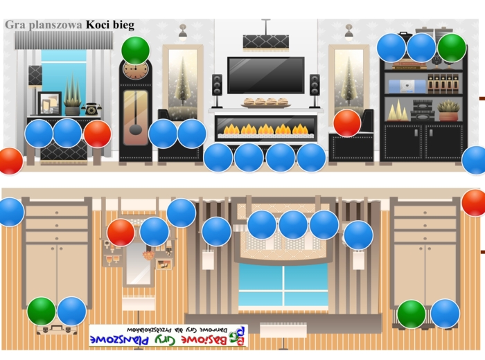 Koci bieg – Gra planszowa