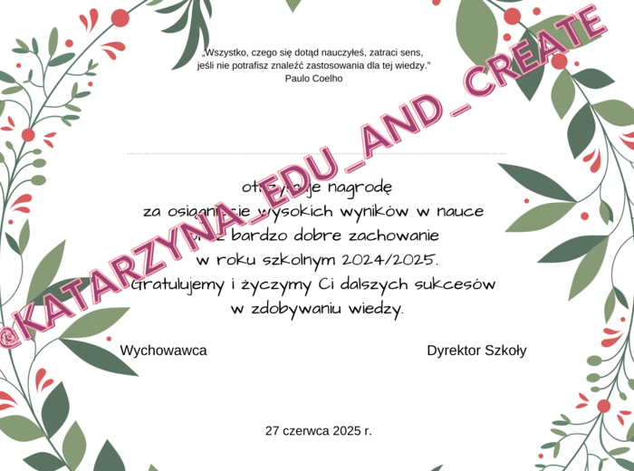 Wkładka do książki 4